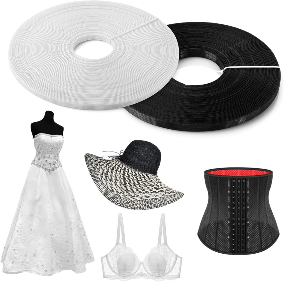 50 Yards 8mm White Polyester Boning