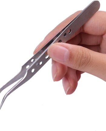 9 Hole Curve Nose Tweezer