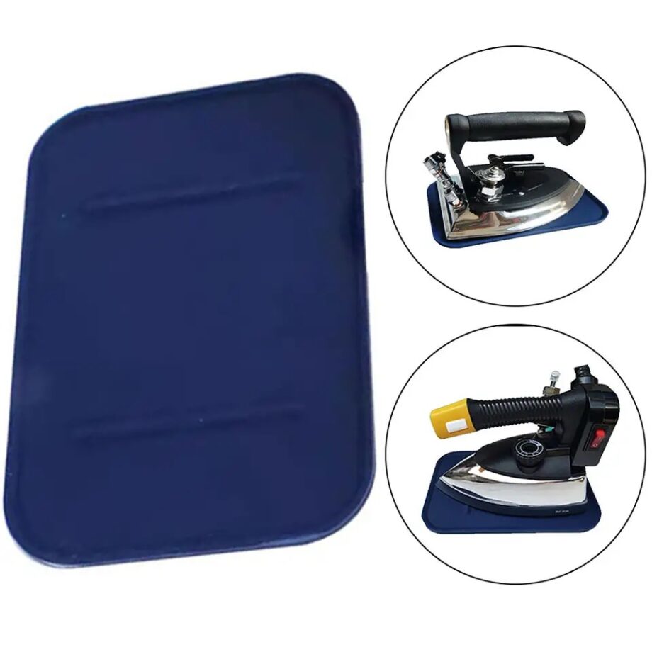 Blue Silicon Gravity Iron Base Rest Pad