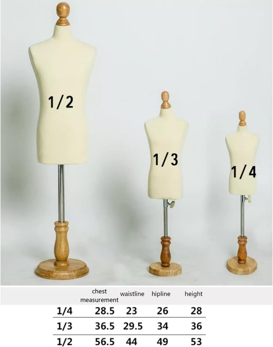 Male Miniature Dress Form