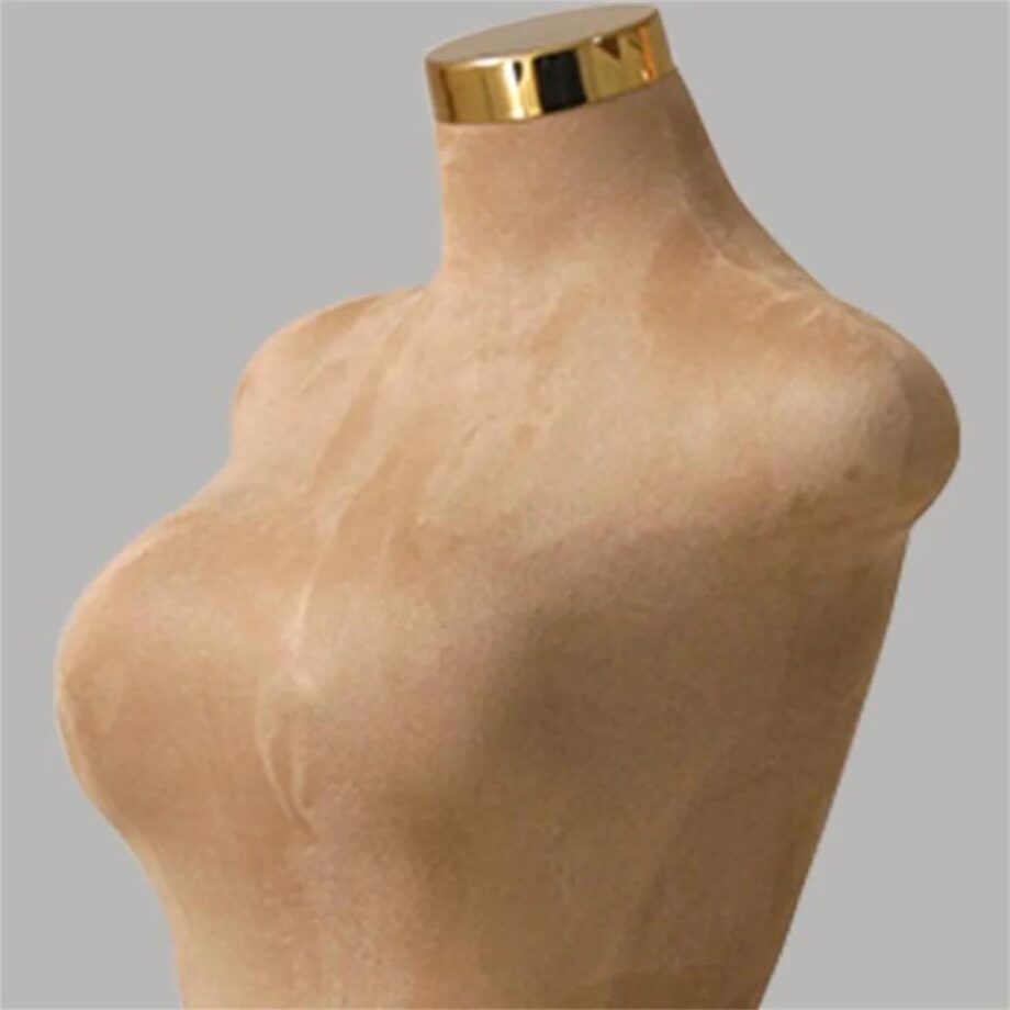 Female BBL-Body Curvy Mannequin with Rolling Wheel Base