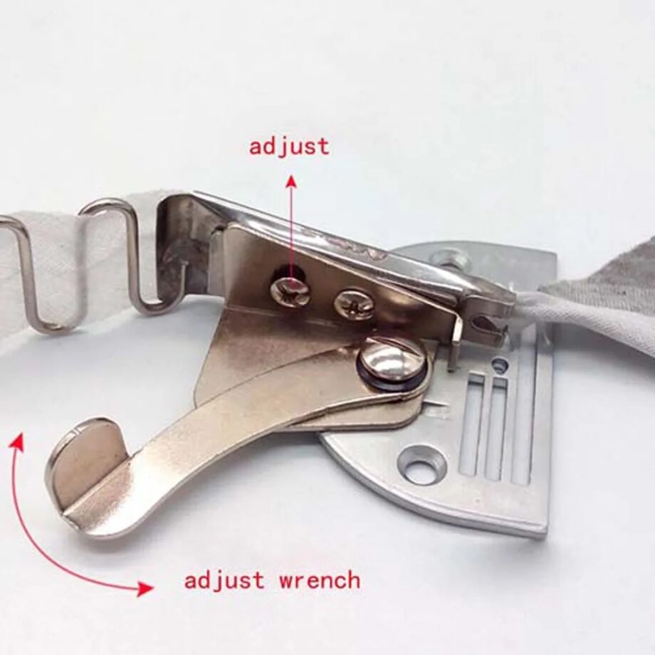 Industrial Needle Plate Bias Attachment