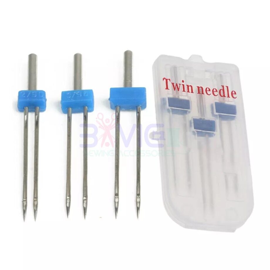 Tabletop Pintuck Foot + Twin Needle