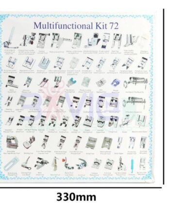 Tabletop 72pcs Multifunction Foot Set