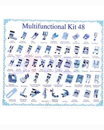 Tabletop 48pcs Multifunction Foot Set
