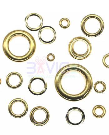 Gold Eyelet Set