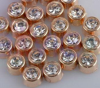 Gold Cylinder Rivet