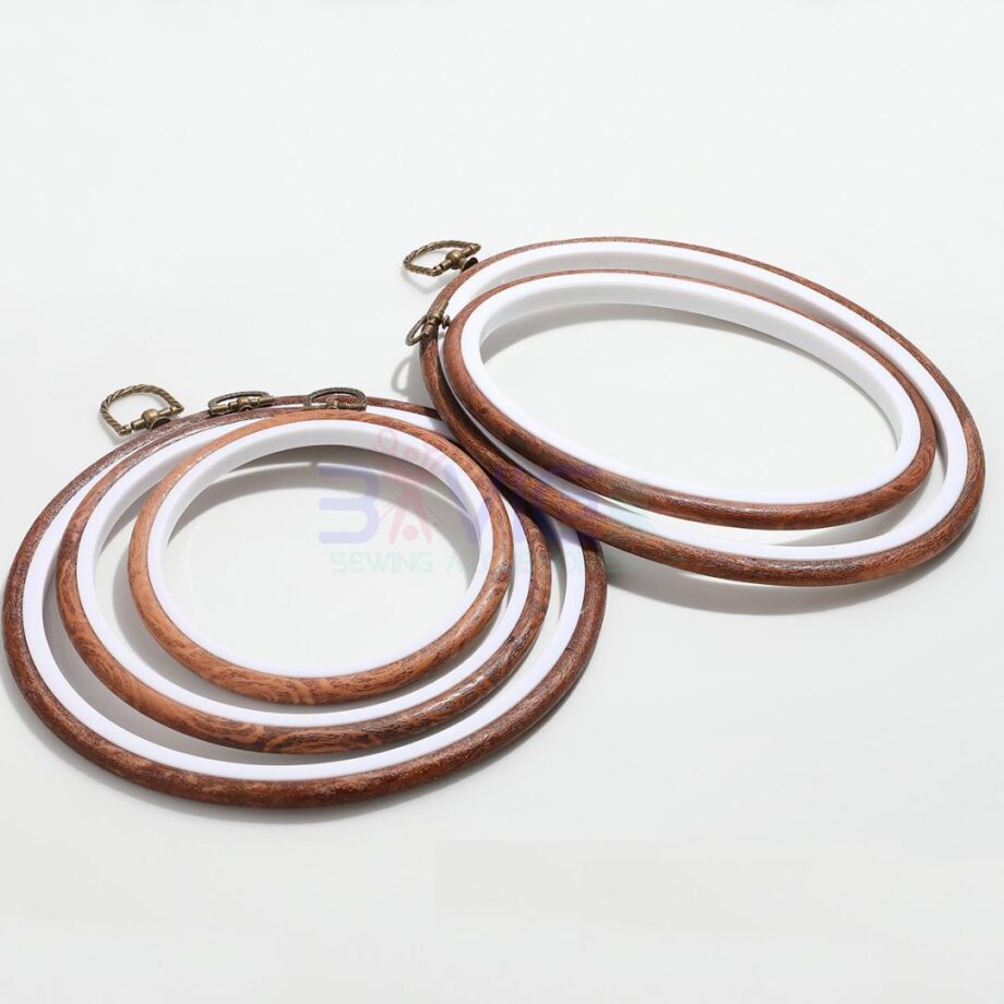 Bamboo Tambour Embroidery Hoop set