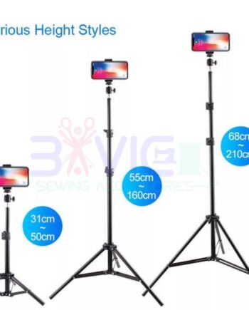 210cm Phone and Camera Tripod Stand