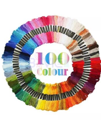 100 Color Embroidery Thread