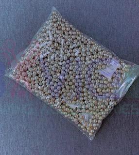8mm Silver Pearls + Pins