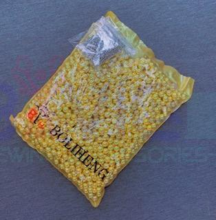 8mm Gold Pearls + Pins