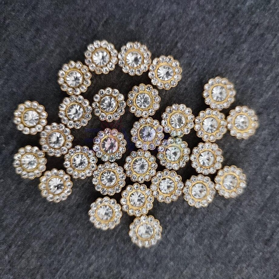 White Sunflower Rivet