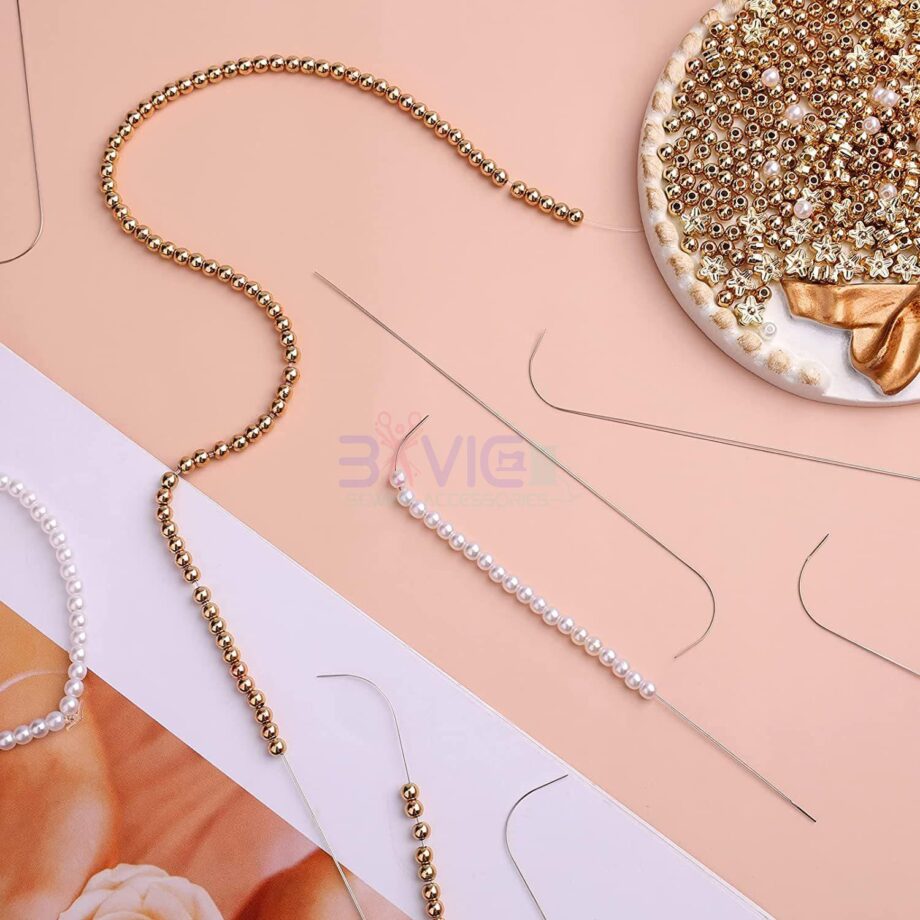 Curved Bead Spinner Needle