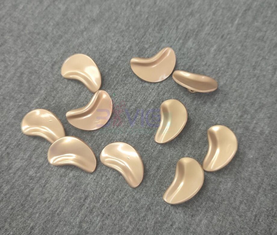 Gold Irregular Metal Button