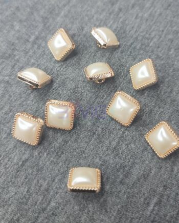 Square Pearl Shirt Button