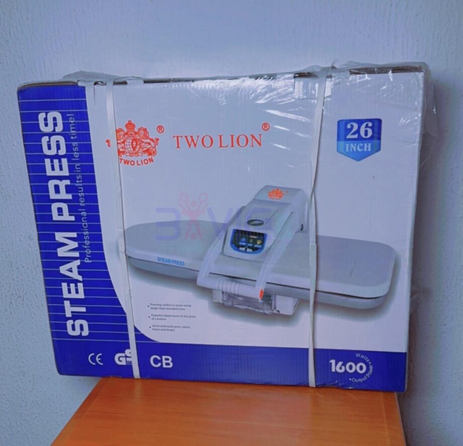 Two Lion 26 Inches Steam Press