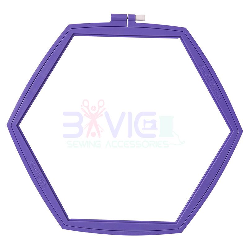 Hexagon Tambour Embroidery Hoop Set - Image 3