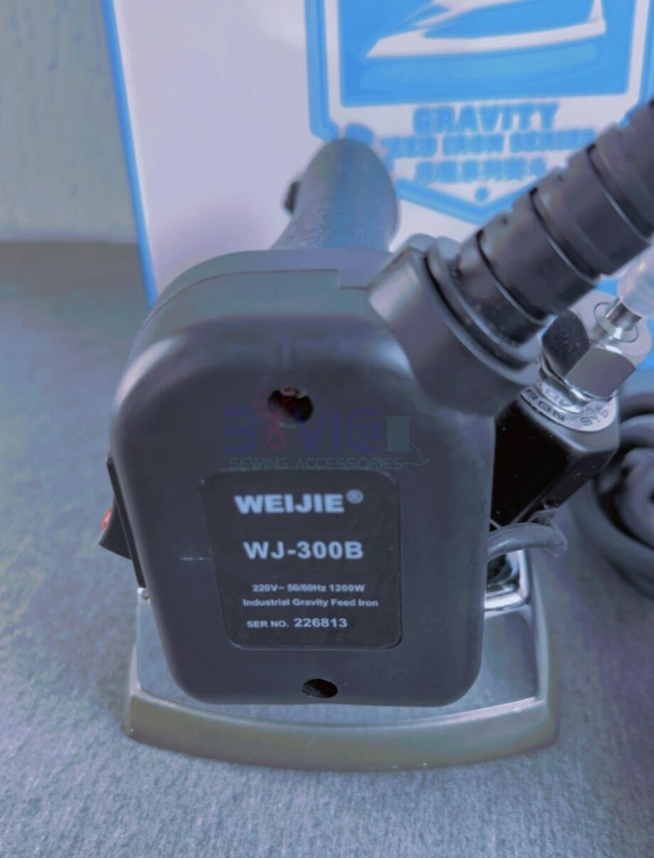 Weijie 300B Gravity Steam Iron + Teflon Cover